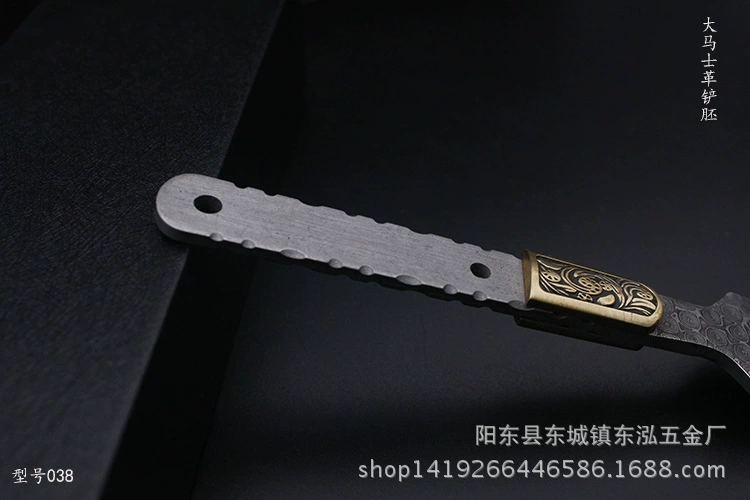 Медная серия Blossom Damascus чайной ножик Маленький черный чай меч чайная игла взрыв Klang 038
