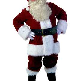 2017年新款圣诞节服装圣诞老人服装圣诞男装分码圣诞老人演出服装
