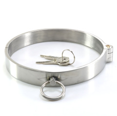 不鏽鋼加厚項圈勁套勃套夫妻激情男女奴調教性工具帶鏈子牽繩高潮