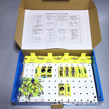 初中学生线路实验板 J23032 线路板 物理电学仪器箱 教学实验器材