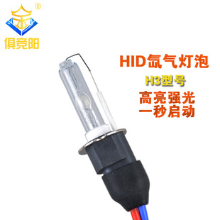 Joyous 12V24V Super Bright Fast Start H3 Bulb HID Bulb 55W Outdoor Strong Light Handheld Headlight Accessories