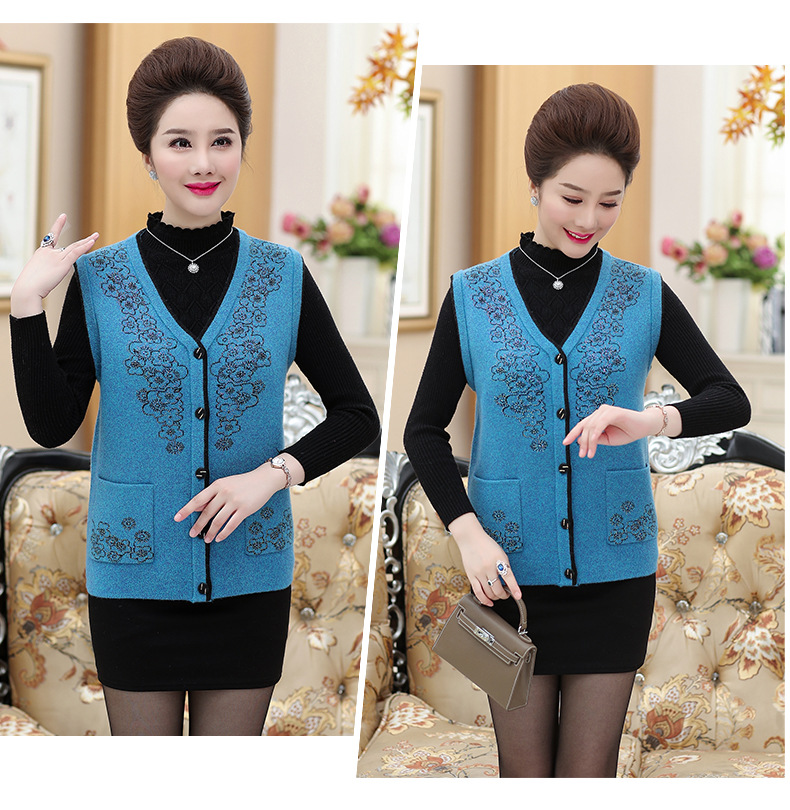 Gilet femme en Mélange de cachemire - Ref 3317963 Image 26