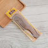 Wood combed 18 cm handle, anti -sandalwood combed wood combed wood comb como gift can be logo