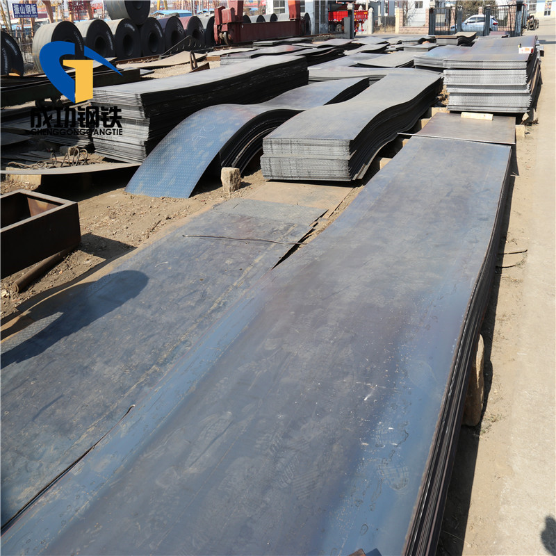 预埋件Q235NH耐候钢板中板切割打孔喷漆喷砂除锈抛丸Q355GNH耐候