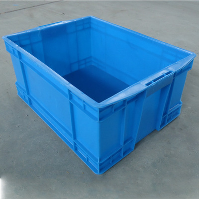 465-220塑料周转箱长方形防静电物流箱带盖食品收纳箱厂家直供