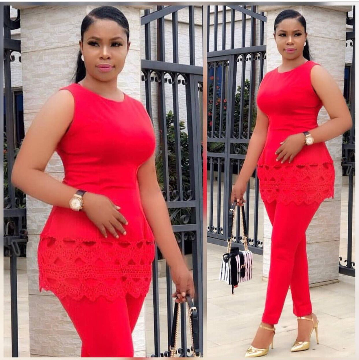 Costume femme en Mélange de coton - Ref 3334978 Image 11