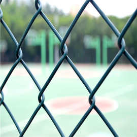 广东江门供应足球场篮球场围栏网 学校体育场运动场菱形勾花网
