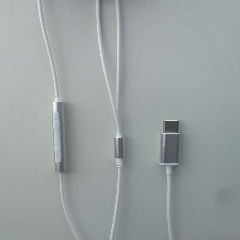 Type-C金属耳机数字音频解码三按键带麦线控HIFI音质重低音耳机|ms