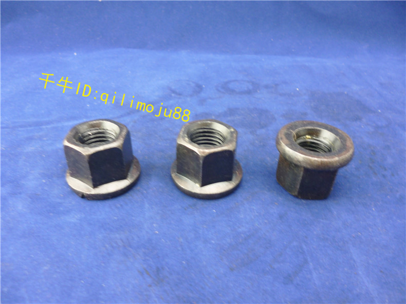 批发法兰螺母 螺帽带垫螺母M10 12 14 16 18 20 22 24 30 3/8-3/4