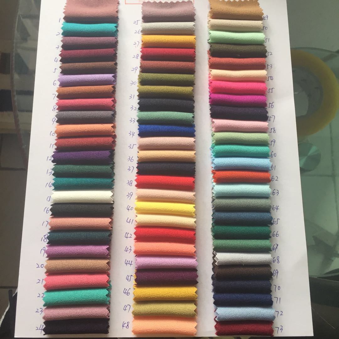 75D梭织高弹乱麻 雪纺弹力乱麻布料 女装衬衫休闲上衣连衣裙面料