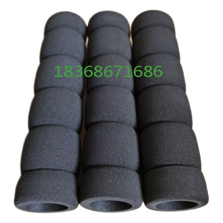 防滑耐用单车配件发泡橡塑手把套 山地自行车手柄海绵管泡棉把手