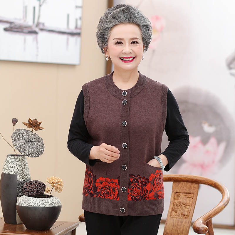 Gilet femme MOUTON ROUGE en Tricot - Ref 3317932 Image 6