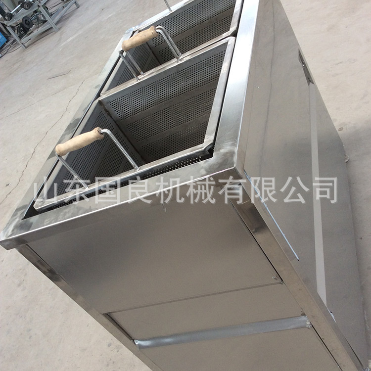 半自动油炸机自动控温油炸机油水分离油炸机油炸机炸薯片机器