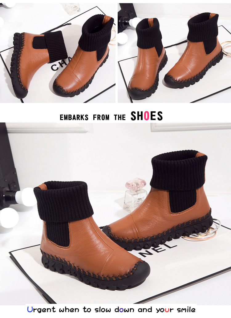 Bottes femme en En cuir - Ref 3355429 Image 39