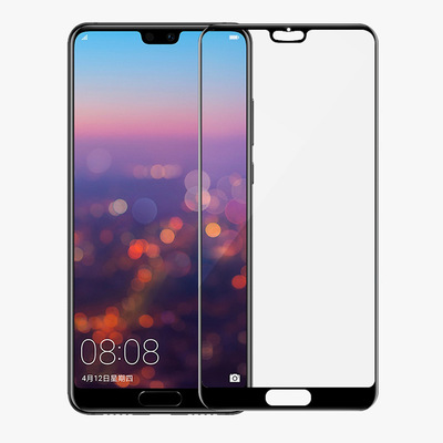 Applicable Huawei P20 Silk screen Full screen Tempered nova3i Mobile phone protective film glory 10/MATE20 Film