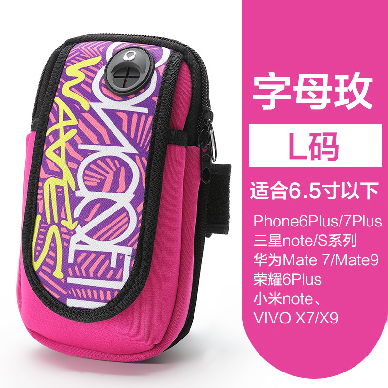 레터 로즈 암 백 L