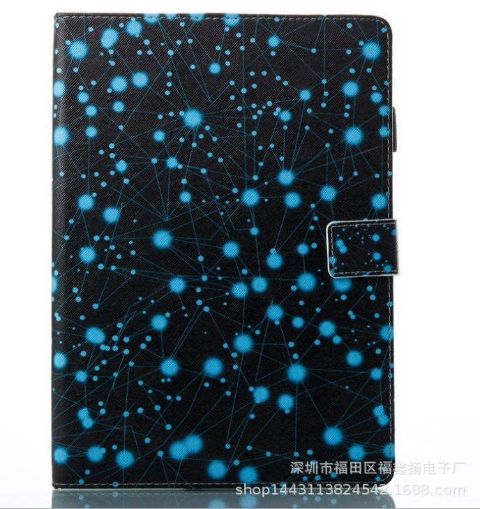 Подходящий чехол для iPad PRO 9.7 крашеный плоский кожаный чехол 10.5-дюйм Air 2 mini 4 вставляемая карта держатель защитная крышка