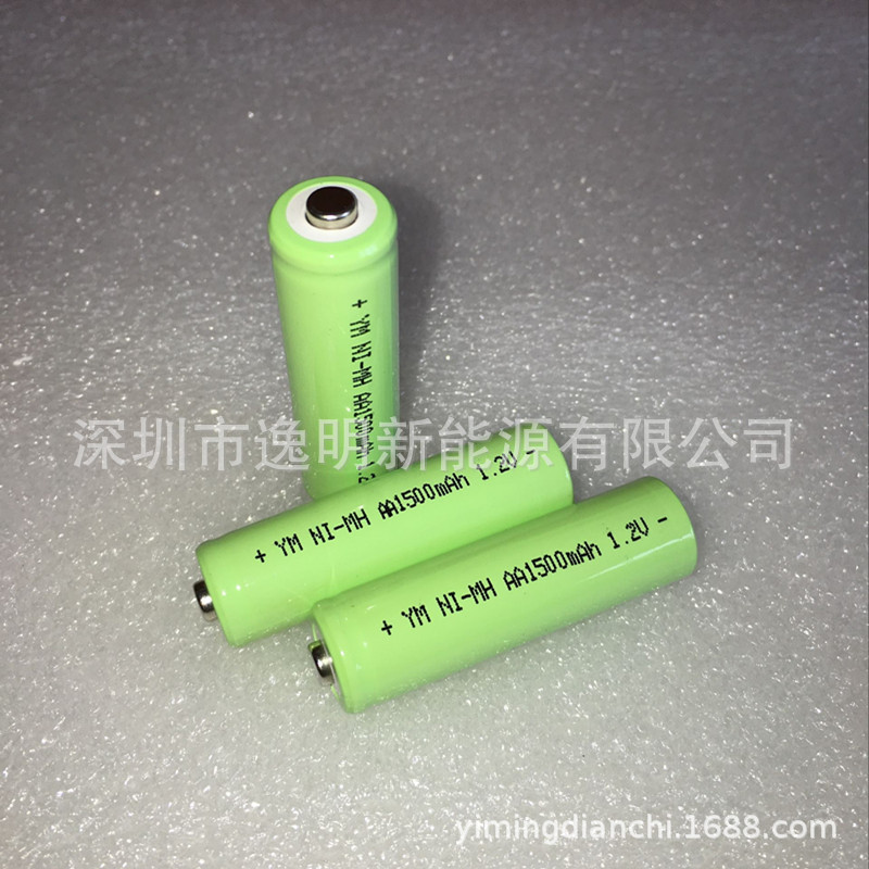 镍氢5号AA电池NI-MH AA1500mAh 1.2V电池LED灯无线话筒电蚊拍电池