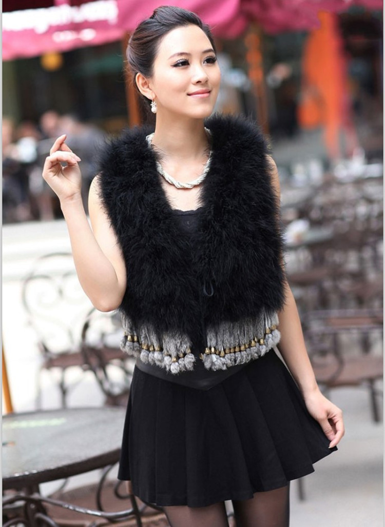 Gilet femme en Cheveux de dinde - Ref 3318034 Image 20