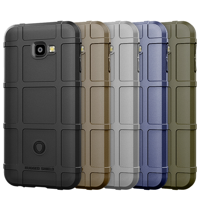 For Samsung J4Core Phone Case J4Prime Protective Cover Shield Frosted Thickened Drop-Resistant Tactical Soft Case