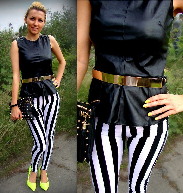 2018 Amazon popular large striped leggings zebra print sports yoga pants high elastic breathable cropped pants