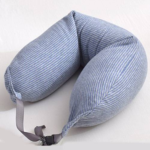 Good product neck pillow U-shaped pillow particle travel pillow U-shaped pillow lunch break back pillow micro-particle neck pillow Muji multi-function