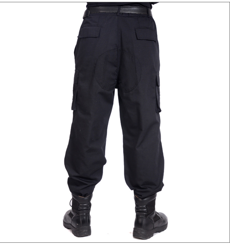 Unisex Outdoor Training Simple Style Solid Color Full Length Cargo Pants display picture 1