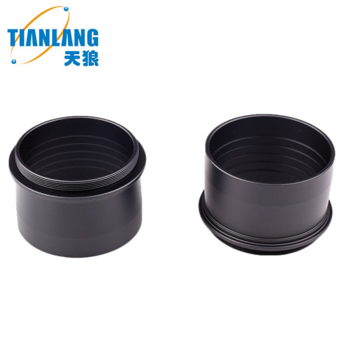 Astronomical telescope connected to SLR 2-inch to m48*0.75 photography accessories connection sleeve extension tube T2 interface