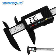 Plastic electronic digital display 0-100mm mini caliper for jewelry measurement vernier caliper