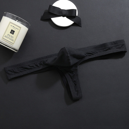 Mens G-String Crossdressing Thong Sexy Overseas Cotton Three-Piece Agent Wholesale Direct Selling New Release