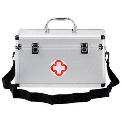 家庭企業醫藥急救箱應急盒醫療傷包含用品套裝出診鋁合金屬醫藥箱