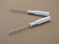 M292 Magnetic White Screwdriver with Cross Head Screw Extractor, M2 Screwdriver, Model Making Small Tool