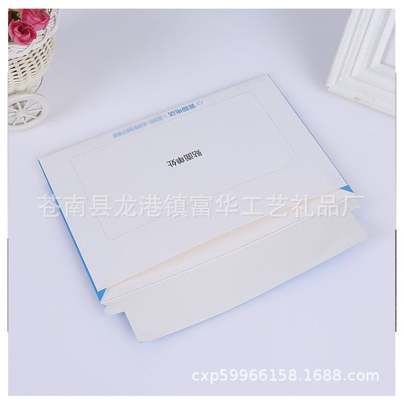 时尚白卡纸面单信封袋 扁平通用邮件快递袋 车行易专用封套定制|ru