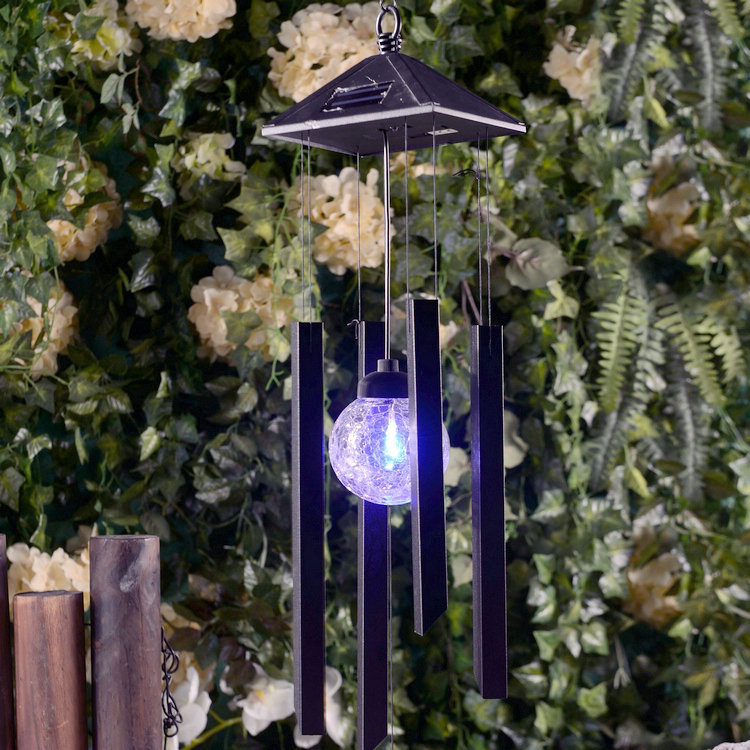 outdoors LED Campanula lamp Garden Hanging lamp courtyard Decorative lamp waterproof Lawn colour Change Solar Lights