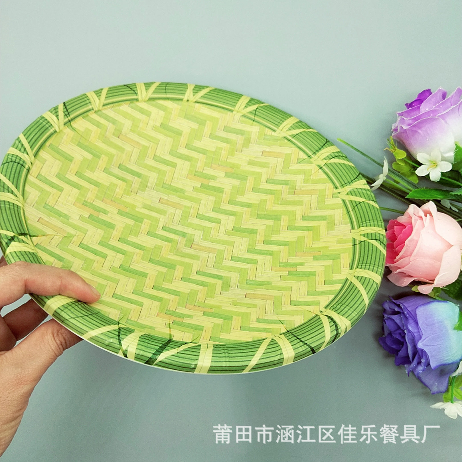 竹编的大圆盘叫什么,竹篾盘子,晒谷子的竹编的叫什么_大山谷图库