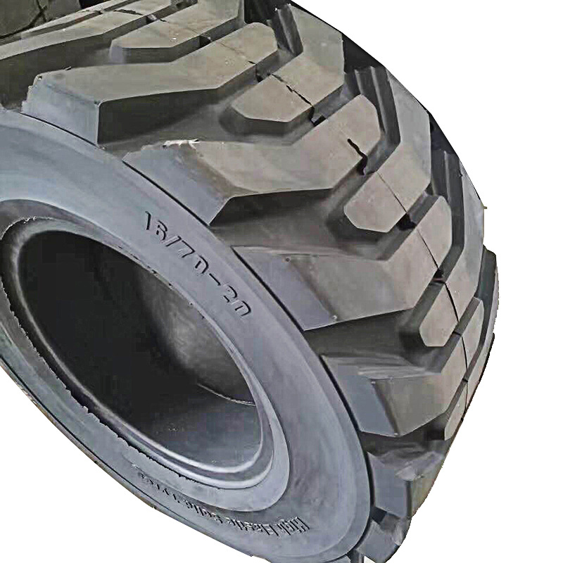 供应16/70-20 实心矿用装载机轮胎 工程机械轮胎全新抗刺扎