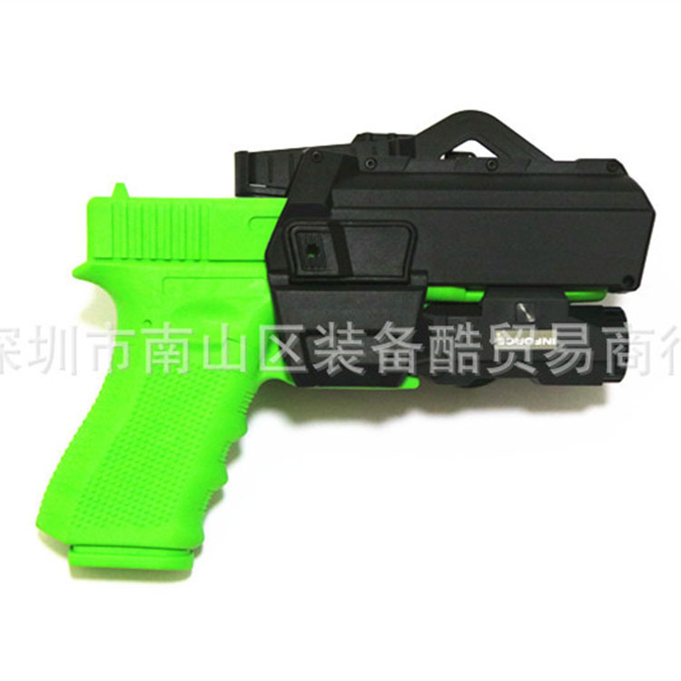 新款战术GLOCK格洛克G17/18快拔套腰部1911快拔套腰套可装电筒