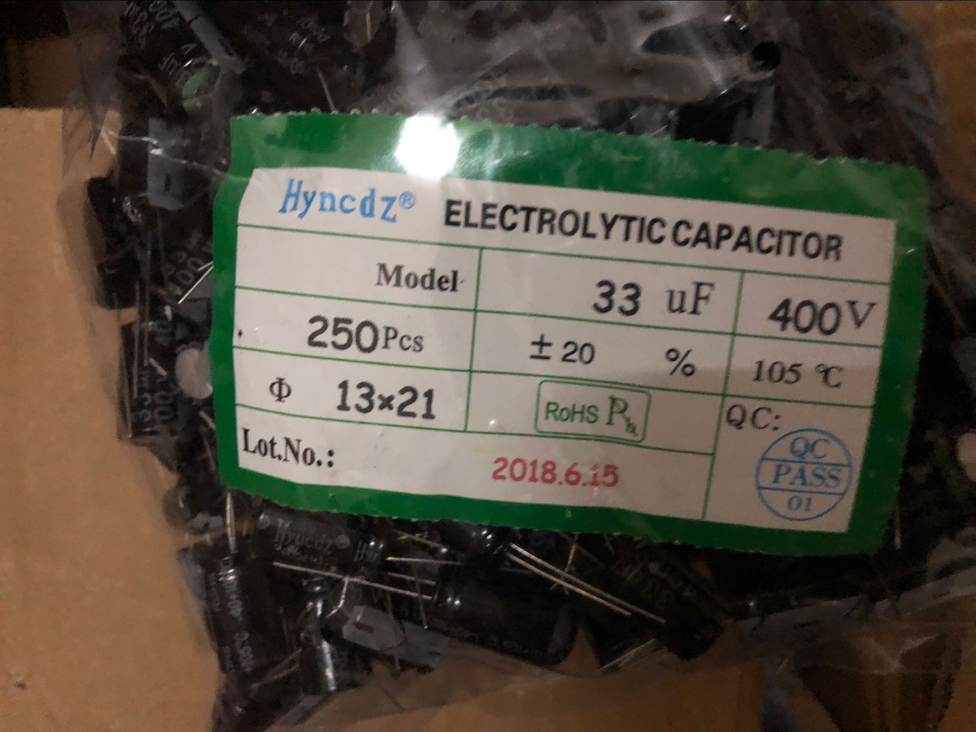 供应hyncdz铝电解电容 400V33UF