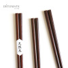 Japan and South Korea -style quadrilateral iron knife wood chopsticks home daily wood nude chopsticks creative eating original wood pointed sushi chopsticks