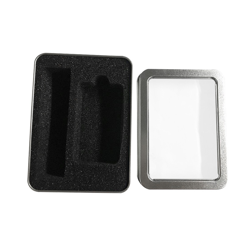 厂家直销汽车钥匙包装盒 125*90*35钥匙扣金属包装盒 金属盒定制