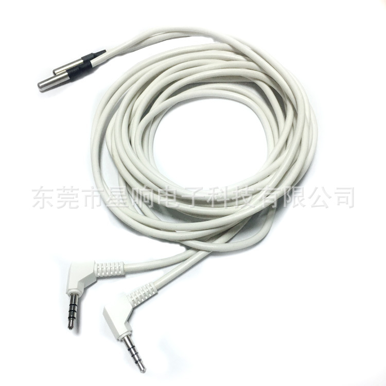 镀镍铜头（5mm×50mm）NTC温度传感器，NTC热敏电阻器