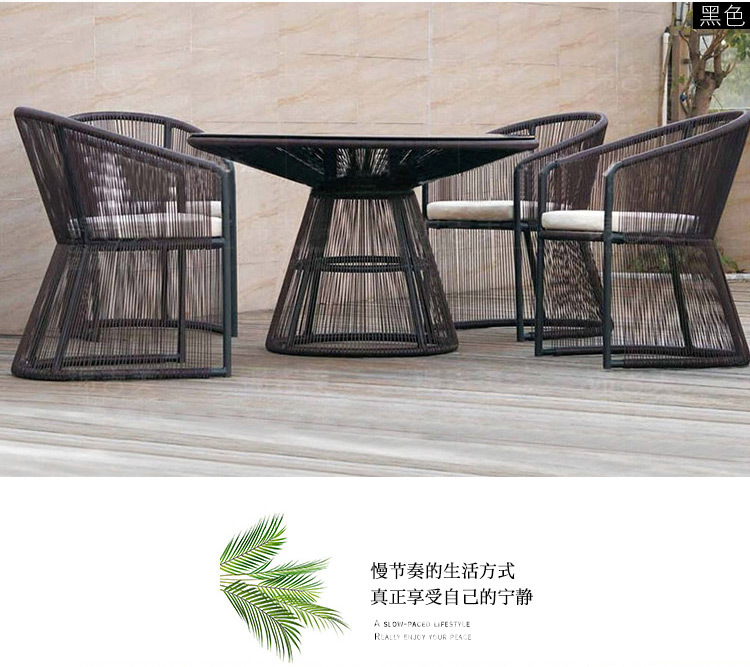户外藤椅藤编家具庭院花园藤制家具户外休闲藤编桌椅组合三件套-阿里巴巴