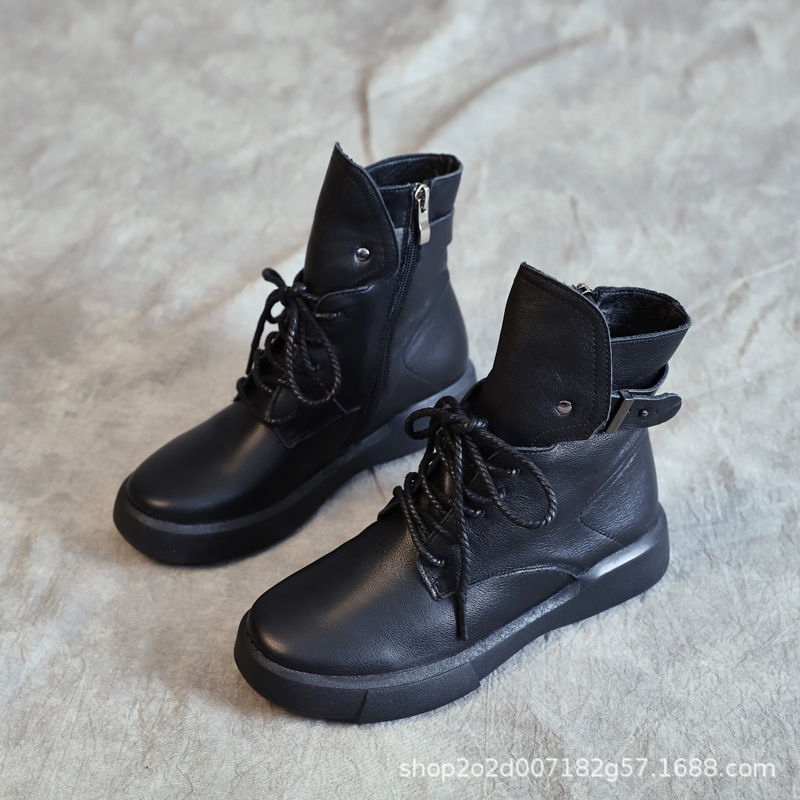 Bottes femme en En cuir - Ref 3355407 Image 4