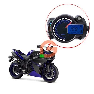 Su keçirməyən LCD odometr, motosiklet spidometri, taxometr, cihaz paneli