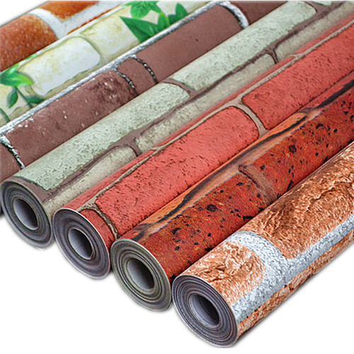 Brick pattern self-adhesive wallpaper self-adhesive wallpaper imitation brick sticker bedroom living room background wallpaper