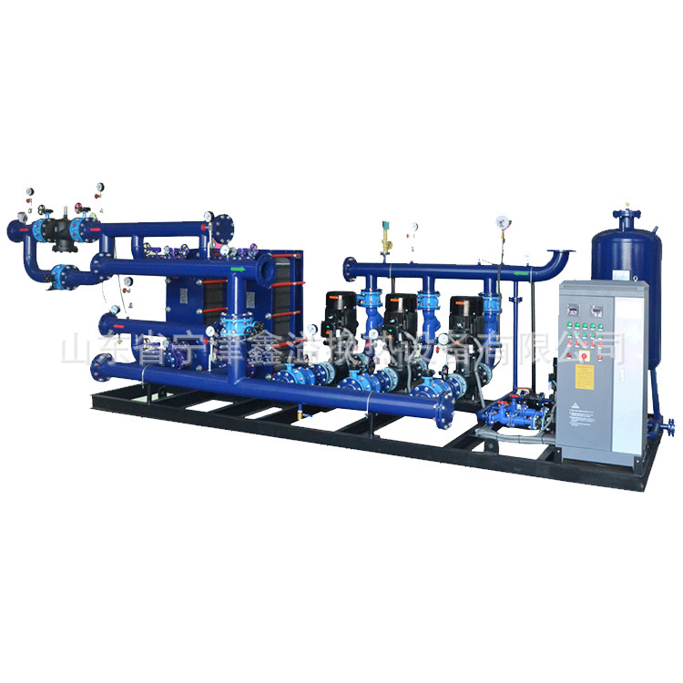 蒸汽-水换热机组/整体智能换热机组  翅片换热器