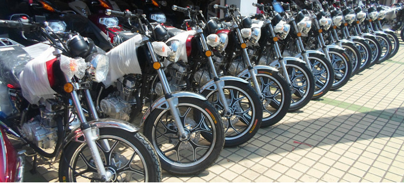 The Entire Vehicle Is a Brand New Jialing 70 Two-Wheel Curved Beam Lightweight Fuel-Saving Moped Fuel Chongqing Engine Motorcycle