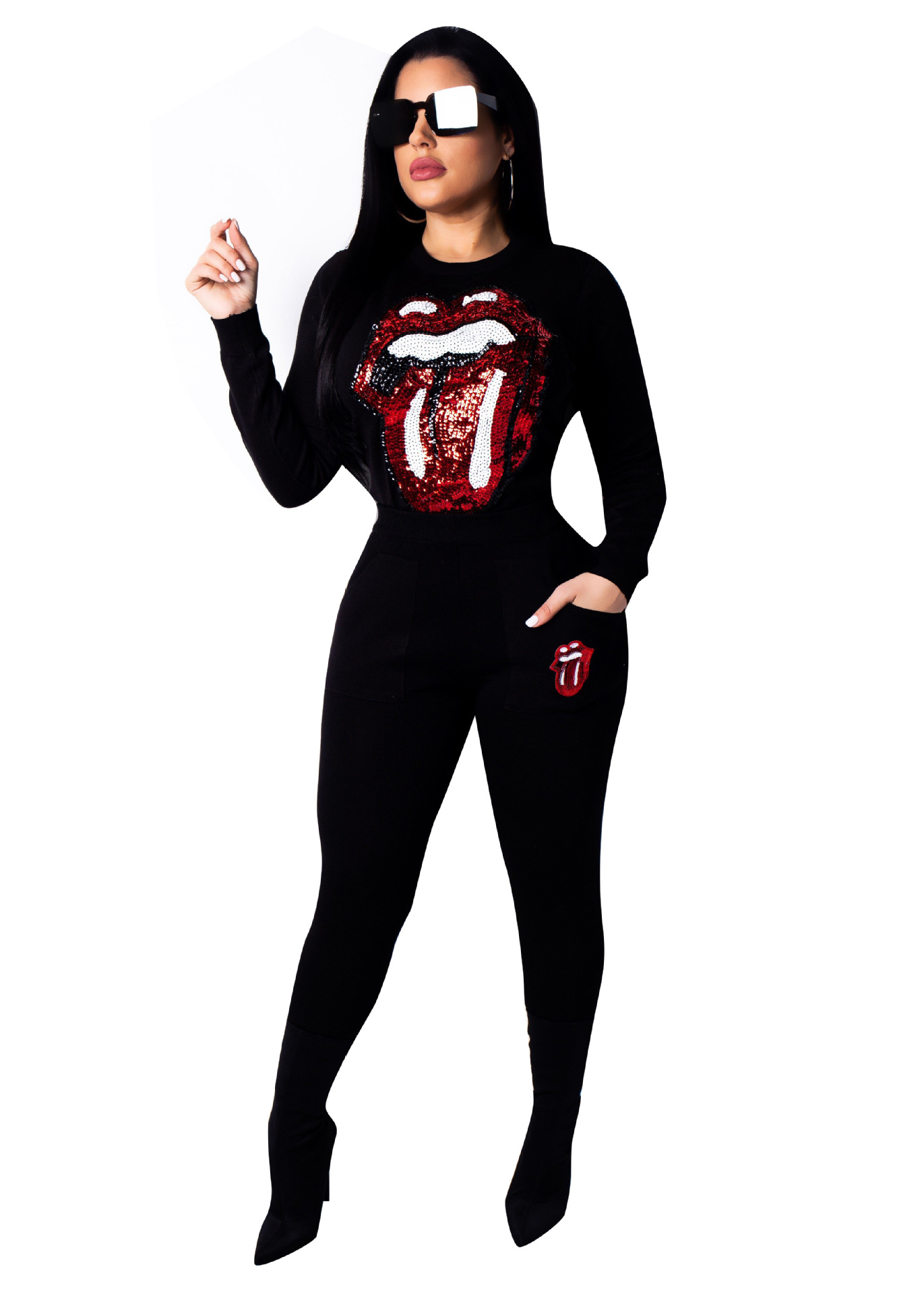 Costume femme en Pull pull - Ref 3335598 Image 20