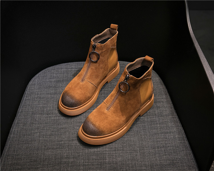 Bottes femme en En cuir - Ref 3355089 Image 75