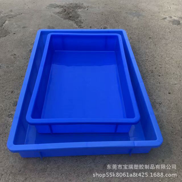 供应抗老化塑胶方盘 塑料小托盘 全新料电子配件物料盒